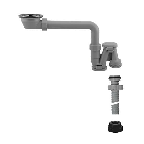 Bộ xả 1 hố Không xả tràn B115 - Hình ảnh 1 - Vòi rửa cao cấp Kurashi