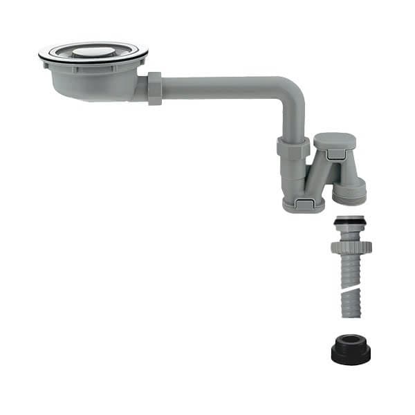 Bộ xả 1 hố Không xả tràn B180 - Hình ảnh 1 - Vòi rửa cao cấp Kurashi