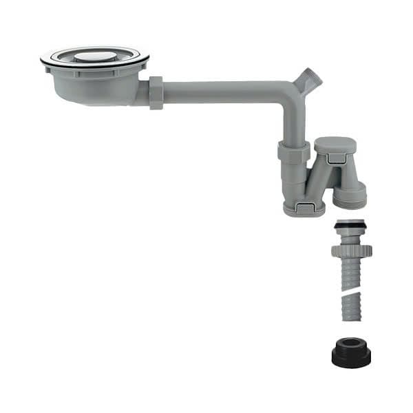 Bộ xả 1 hố Có xả tràn B180XT - Hình ảnh 1 - Vòi rửa cao cấp Kurashi