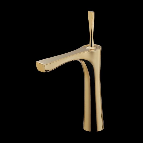 Vòi lavabo Nóng lạnh Màu vàng L312AG khác biệt, chất lượng Nhật Bản