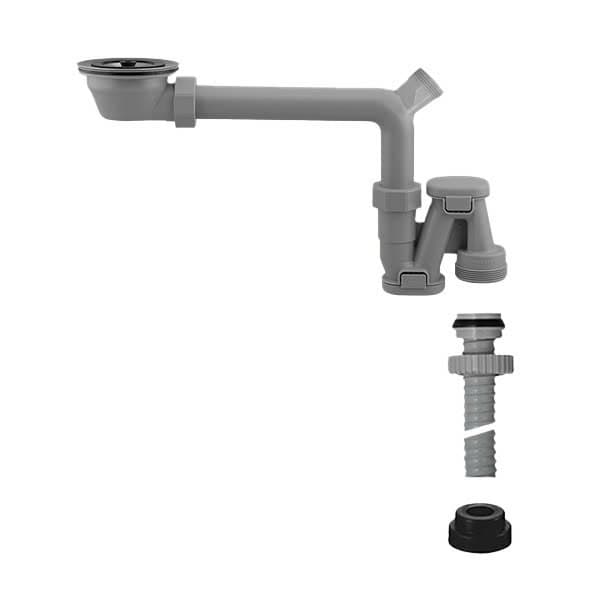 Bộ xả 1 hố Có xả tràn B115XT - Hình ảnh 1 - Vòi rửa cao cấp Kurashi