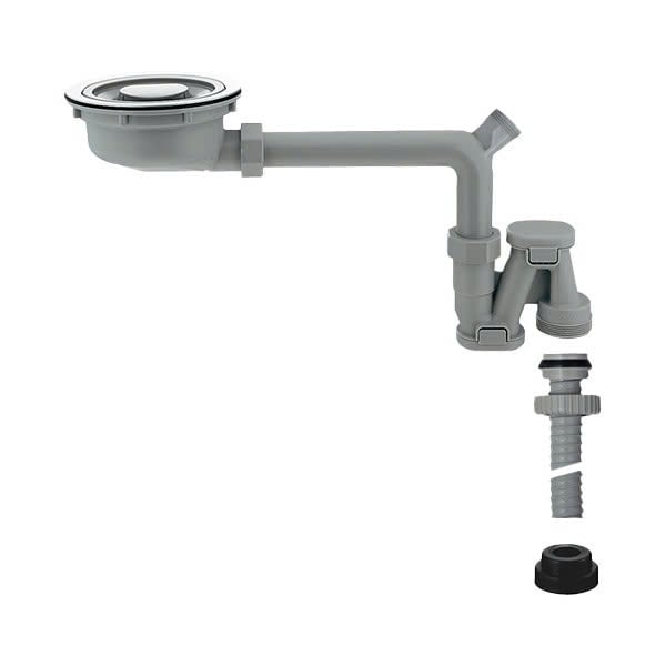 Bộ xả φ180 có xả tràn B180XT có xả tràn – Kurashi