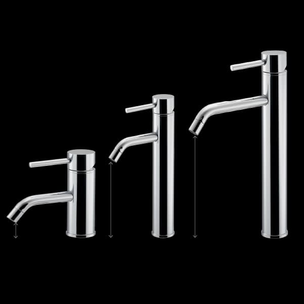 Vòi lavabo Nóng lạnh Màu chrome L183CH - Hình ảnh 2 - Vòi rửa cao cấp Kurashi