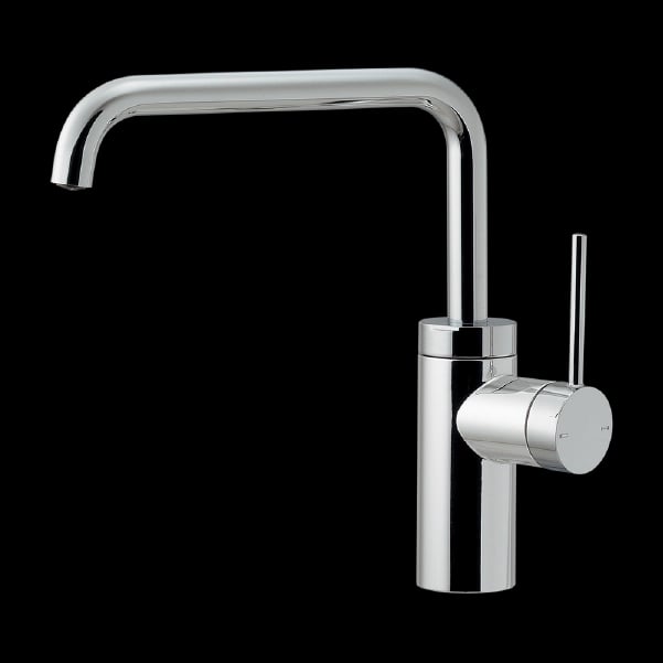 Vòi lavabo cổ vuông xoay 360° L301CH màu chrome màu chrome – Kurashi